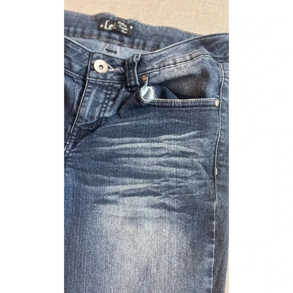 LEI‎ Ashley Trouble Bootcut Y2K Denim RN89083 Vtg